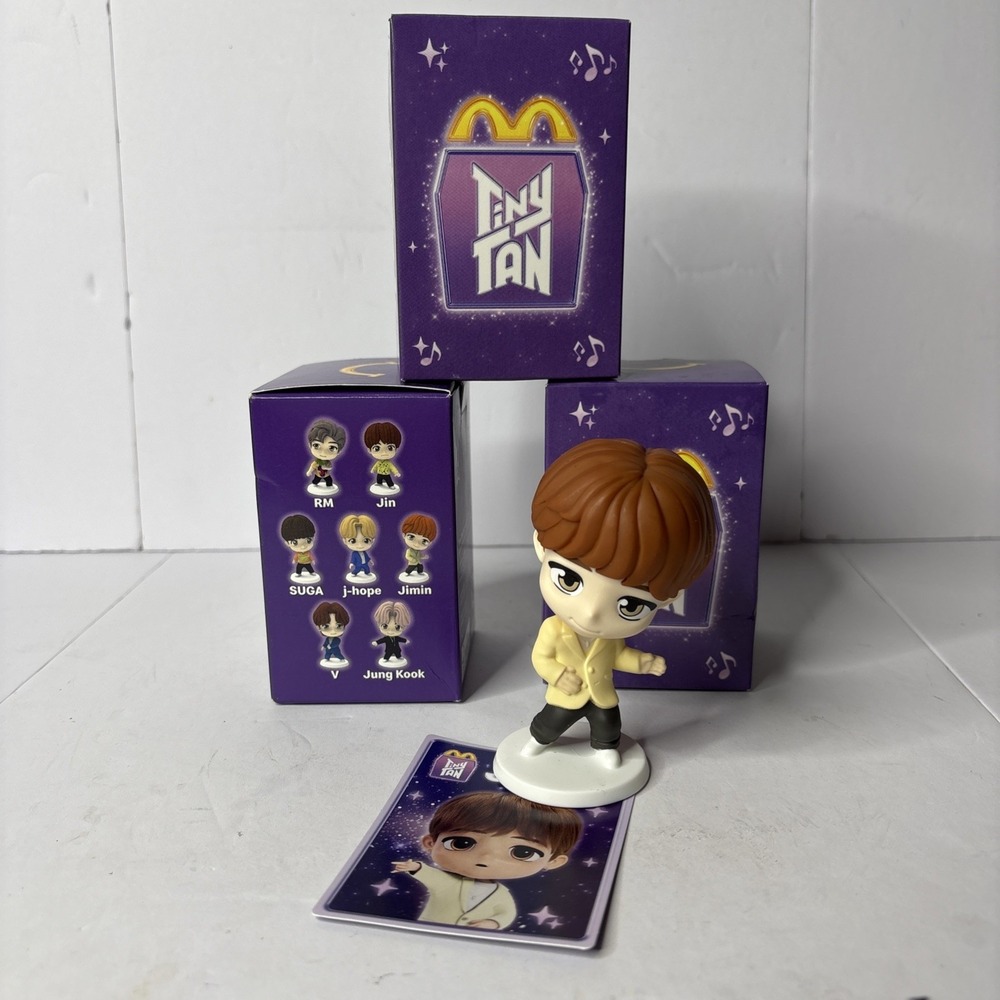 McDonald's TinyTAN x BTS Encore Edition #10 Happy Meal Collectible New‎ - SUGA